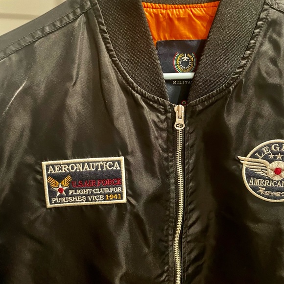 Aeronautica Squadron No. 1 Bomber Jacket - Picture 2 of 6